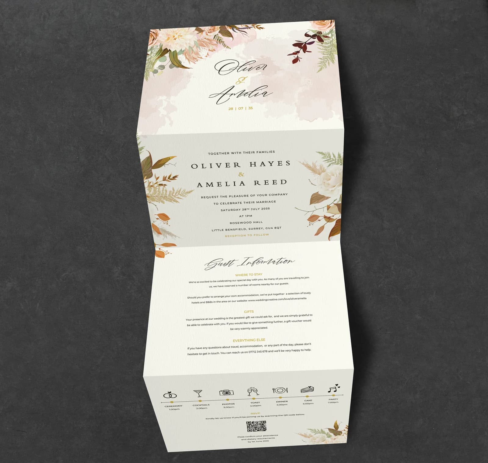 Potpourri wedding stationery collection