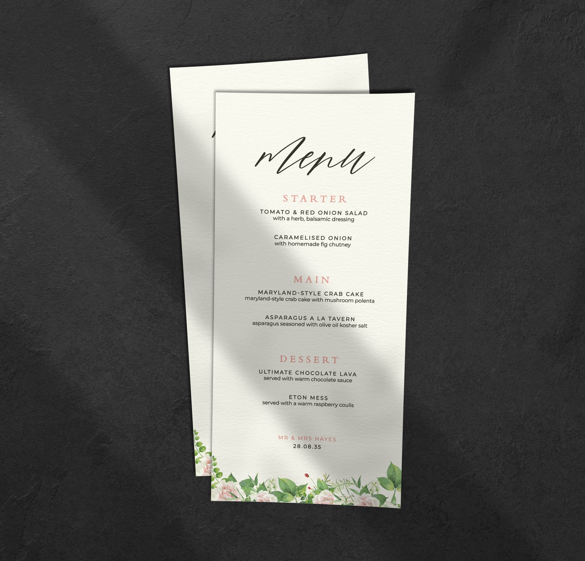 Burst wedding stationery collection