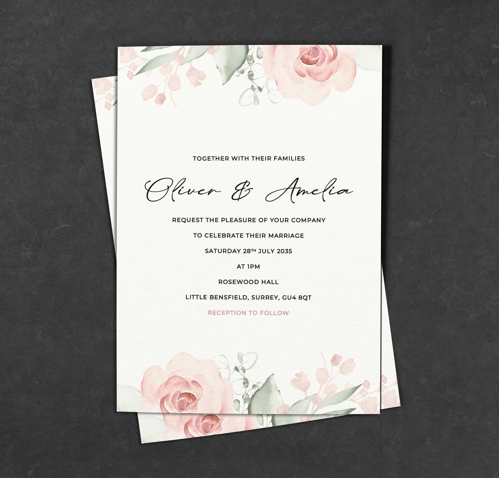 Whimsical wedding stationery collection